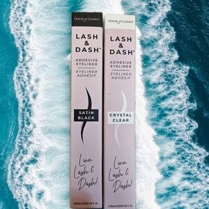 House of Lashes Satin Black and Crystal Clear Eyeliner Duo